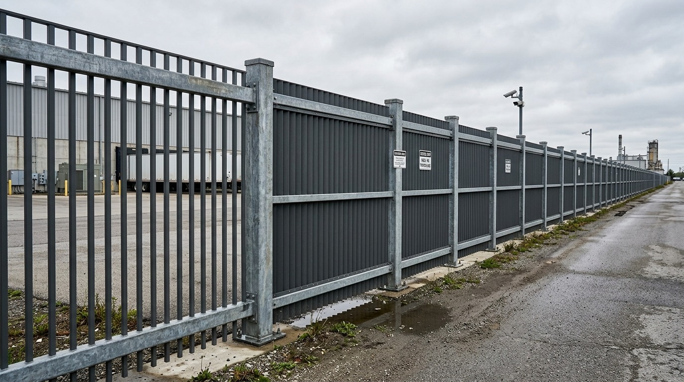 Industrijska Aluminijumska Ograda