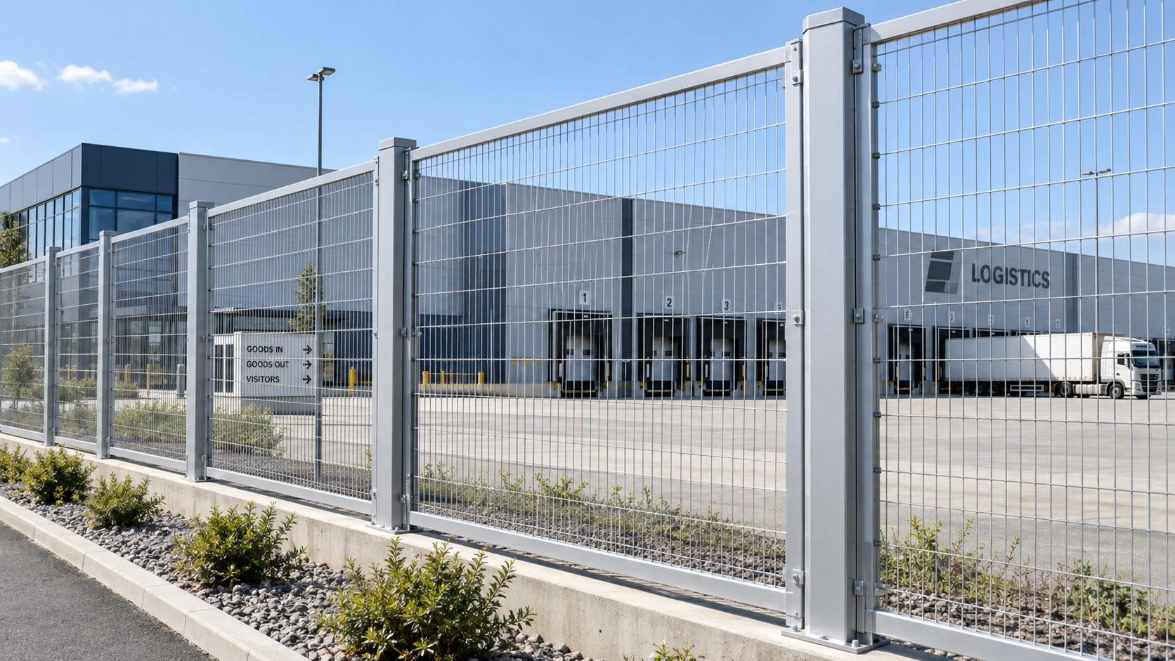 Industrijska Aluminijumska Ograda
